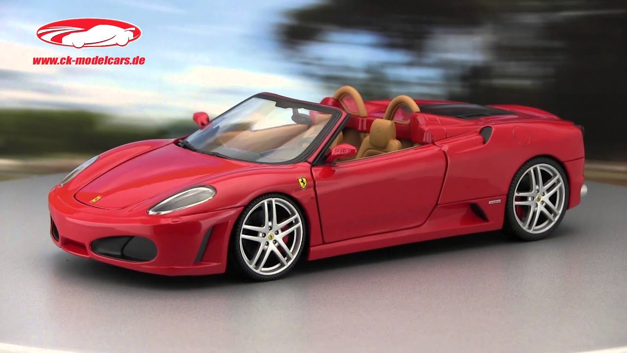 HotWheels 1:18 Ferrari F430 Spider red G7222 model car G7222