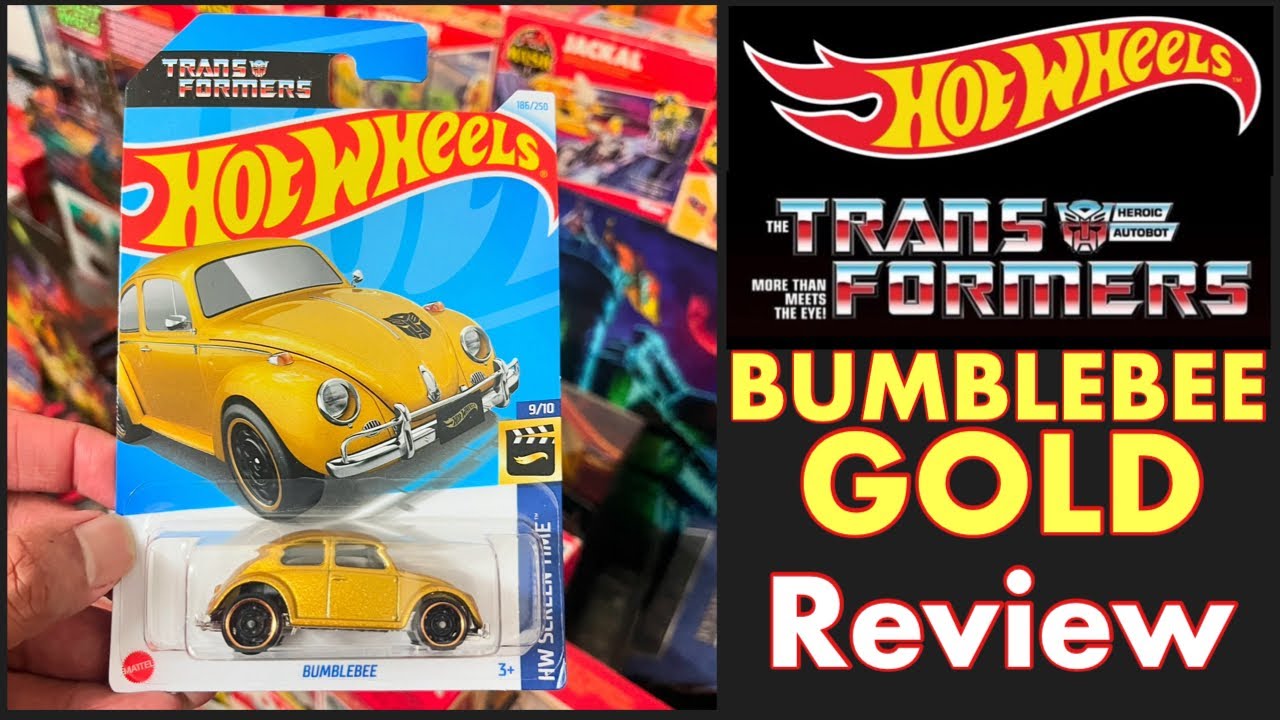 HOT WHEELS TRANSFORMERS - Bumblebee 2nd Edition GOLD Version