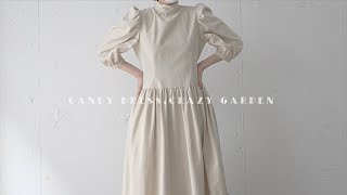 6/9の販売情報】ようこそクレイジーガーデン🌷【ハイネックギャザー