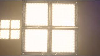 LiteCloth LC-160 2.0 - 2x2 Bi-Color Foldable LED Mat by