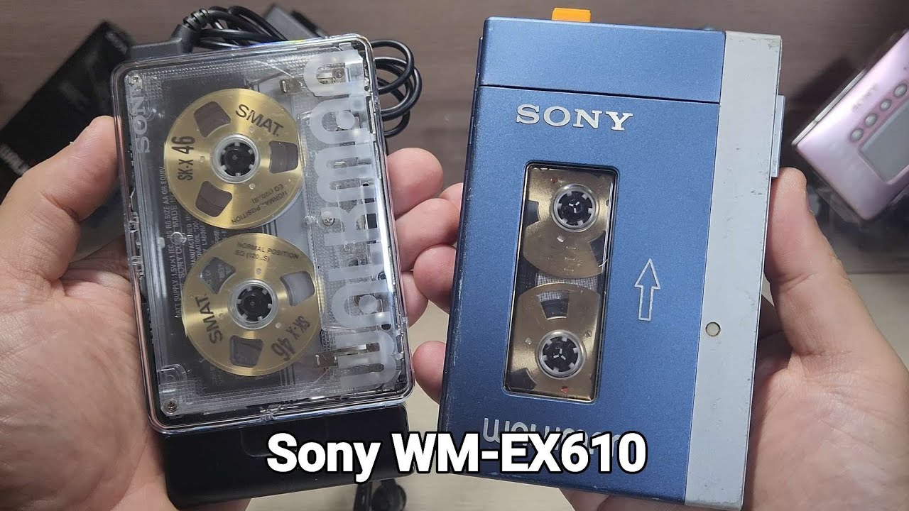 Sony WM-EX610 Cassette Player Walkman - YouTube