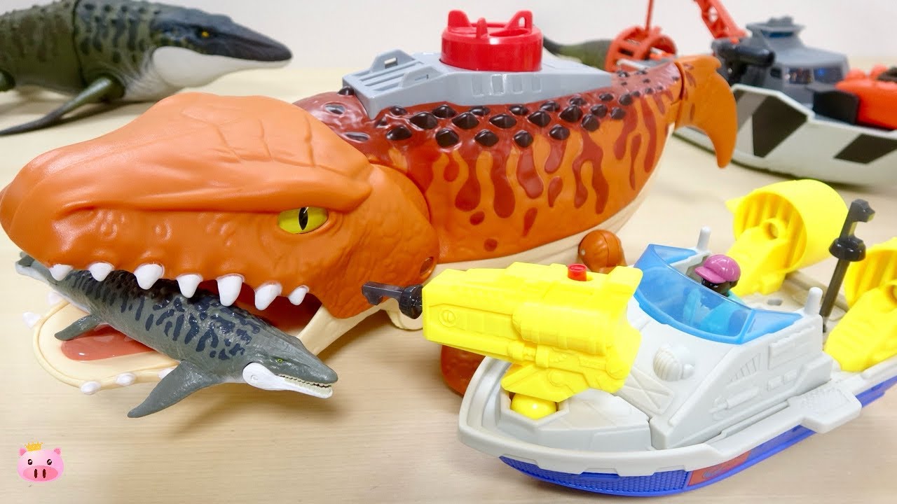 ジュラシック・ワールド イマジネクスト「モササウルス」に搭載された