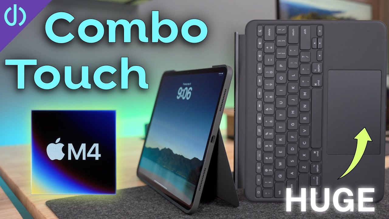Logitech Combo Touch for M4 iPad Pro! BIG changes! - YouTube