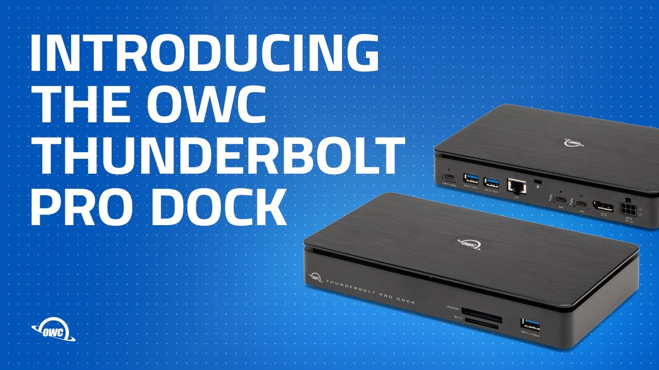 OWC 10-Port Thunderbolt 3 Pro Dock OWCTB3DKPRO B&H Photo Video