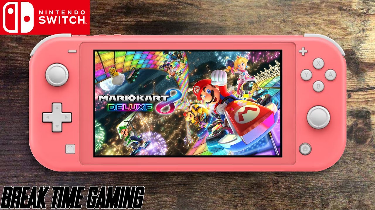 Mario Kart 8 Deluxe - Nintendo Switch Lite Gameplay - YouTube