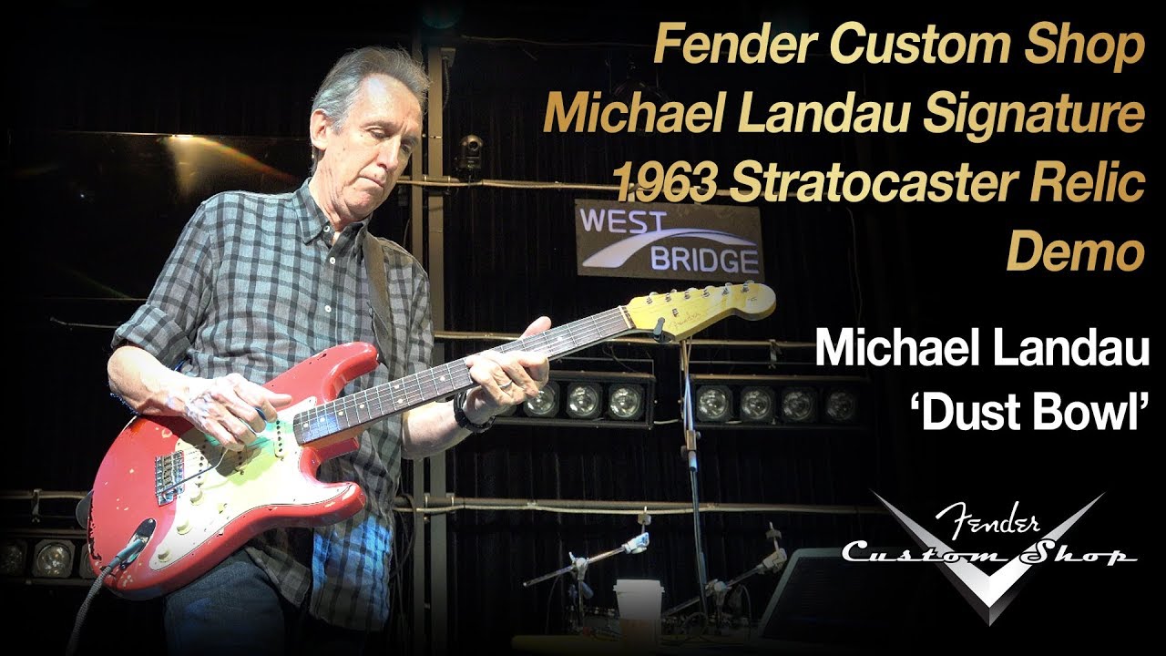 Music Force] Fender CS Michael Landau Signature 63 Strat Demo