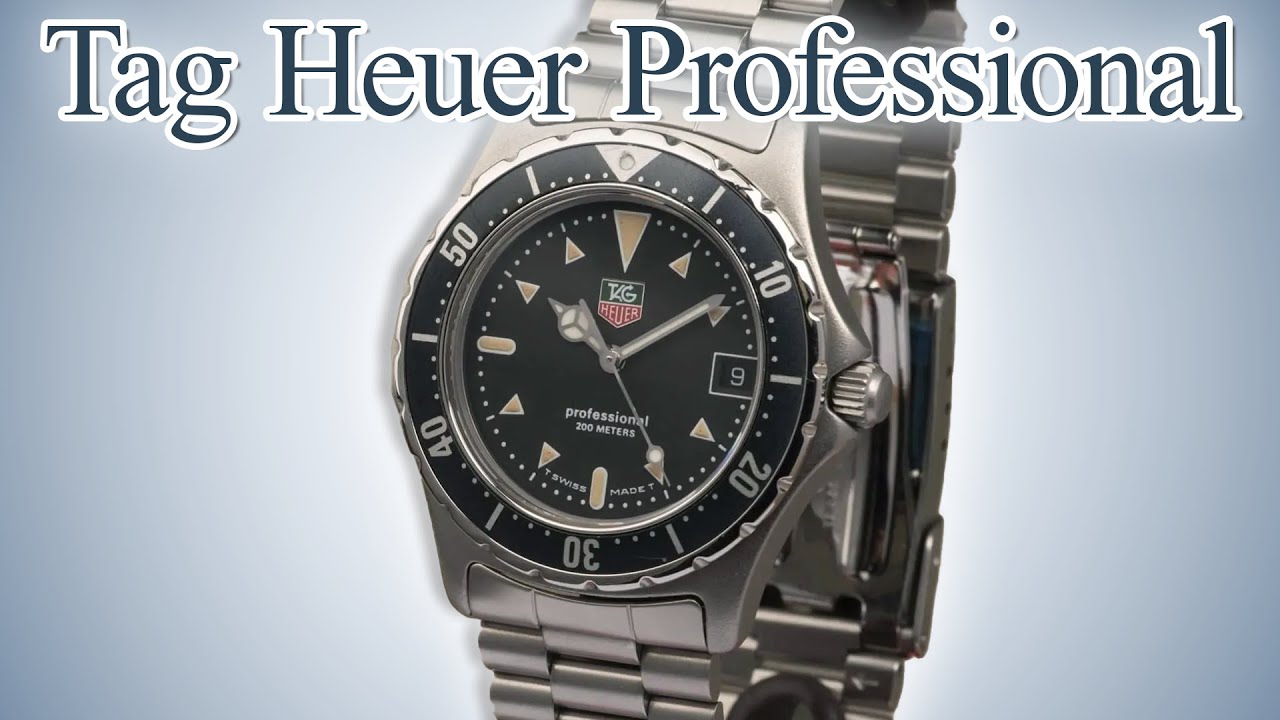2 | TAG Heuer Professional 2000 (973.006R) - YouTube