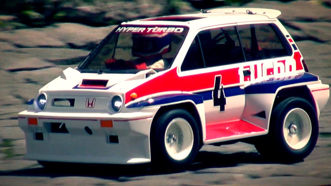 Tamiya Honda CITY TURBO on a City Tour (Willys Wheeler) - YouTube