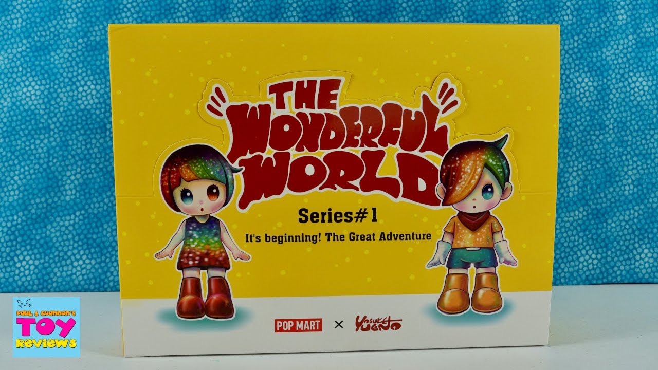 The Wonderful World Series 1 Pop Mart Figure Unboxing Review