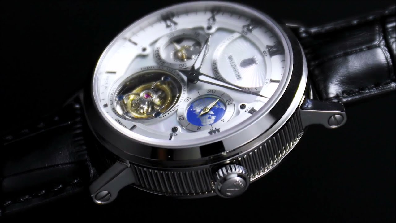 世界を魅了する煌びやかな風格。ドイツ製本格派トゥールビヨンWALDHOFF