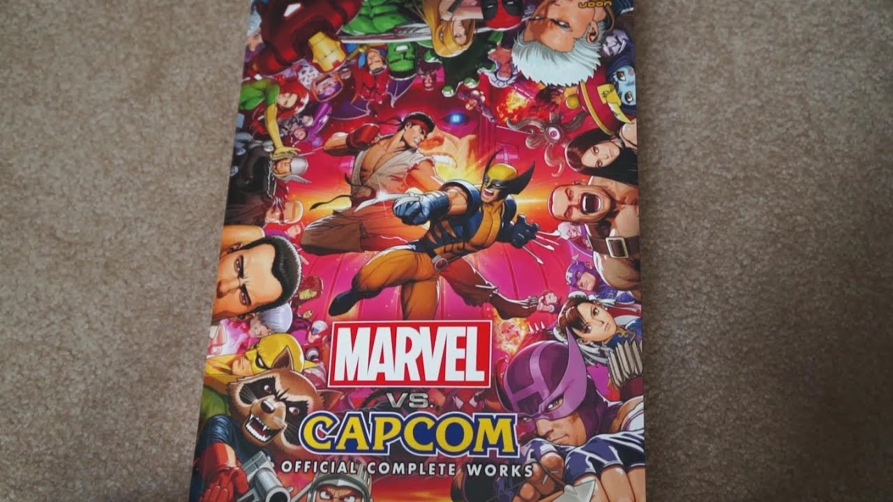 Art Book Review-Marvel vs. Capcom: Official Complete Works - YouTube
