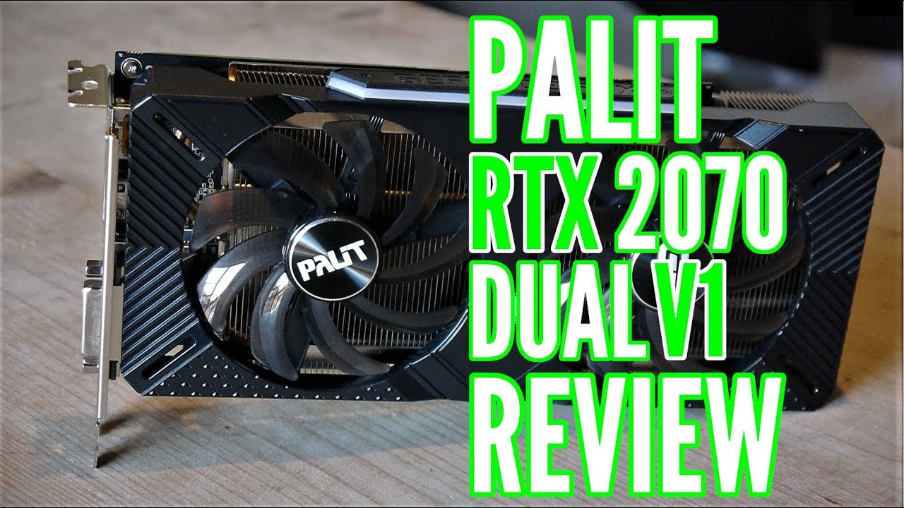 Palit GeForce RTX 2070 Dual V1 Test & Review | Unboxing