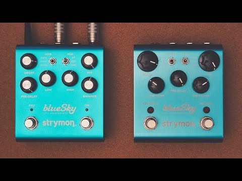 Strymon's classic reverb has evolved with a renewal [new Blue Sky