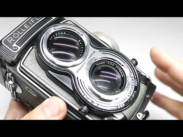 ROLLEIFLEX ローライフレックス T グレー Tessar テッサー 75mmF3.5