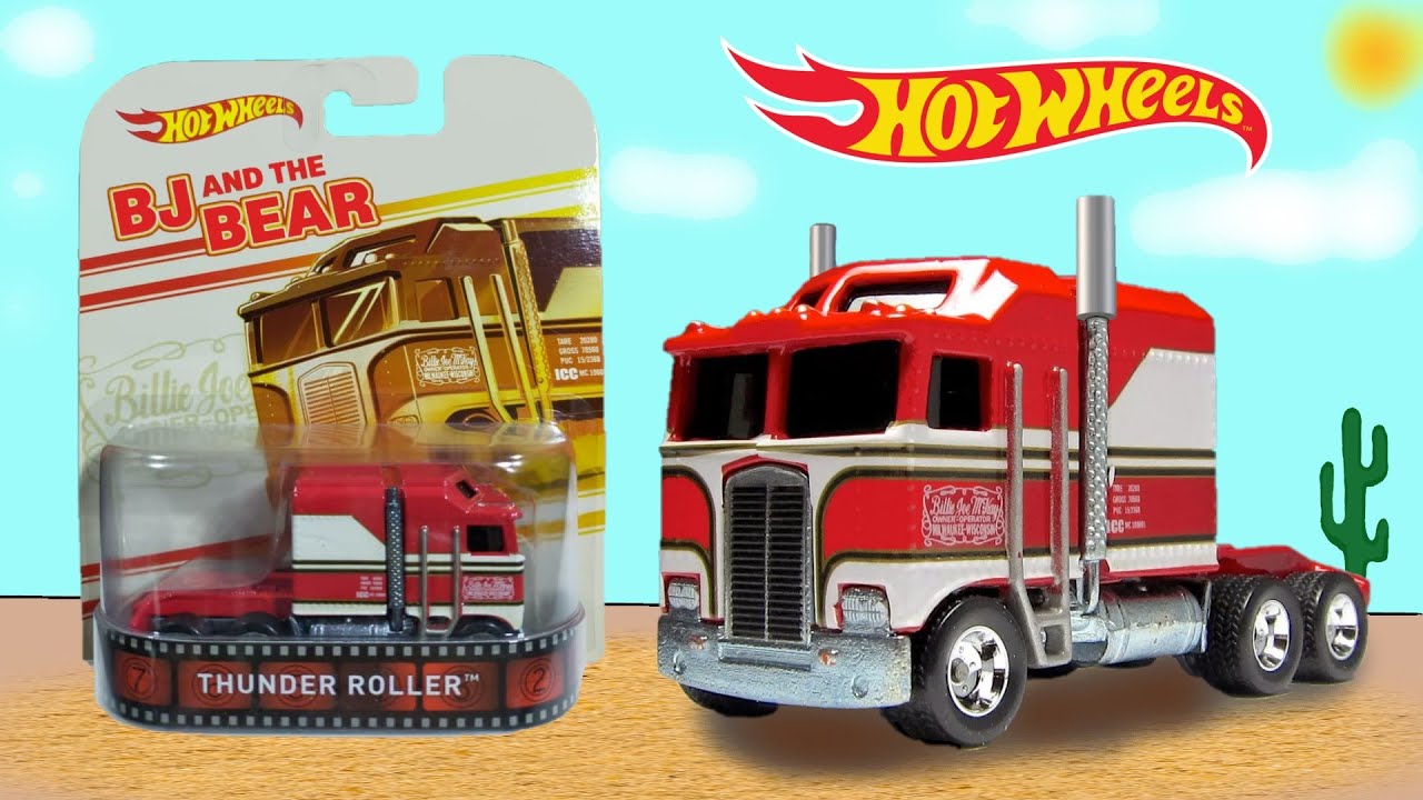Hotwheels BJ and the Bear Kenworth K-100 Aerodyne 1:64 Die Cast