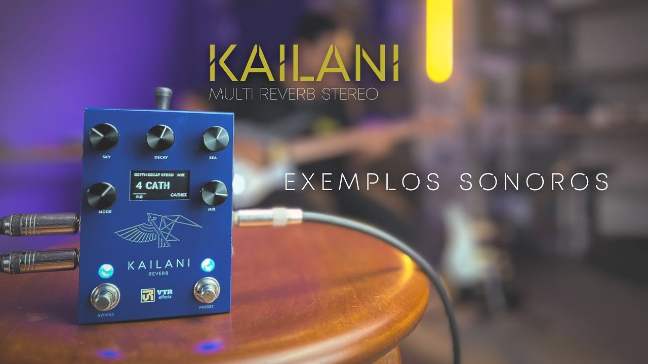 VTR Effects | KAILANI | Stereo Reverb | 10-Algorithms | Spring