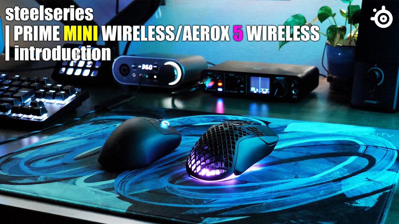 Steelseries】Prime mini Wireless & Aerox 5 Wireless 使用感レビュー