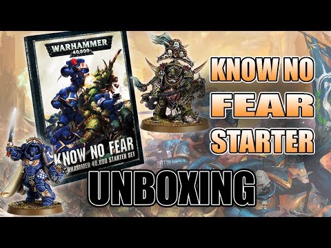 1/2 Price Starter Set for 8th 40k? Know No Fear REVIEW - YouTube