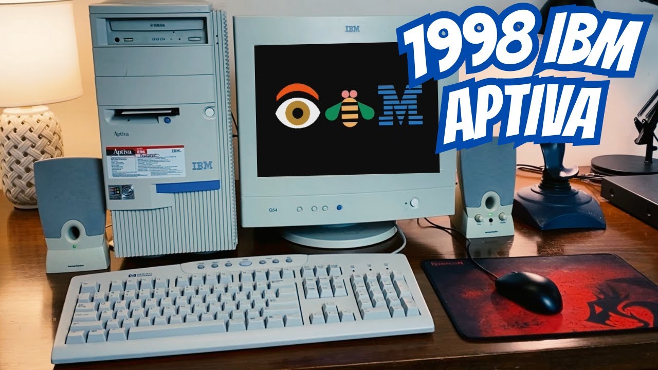 Recovering an IBM Aptiva Desktop PC from 1998 - YouTube