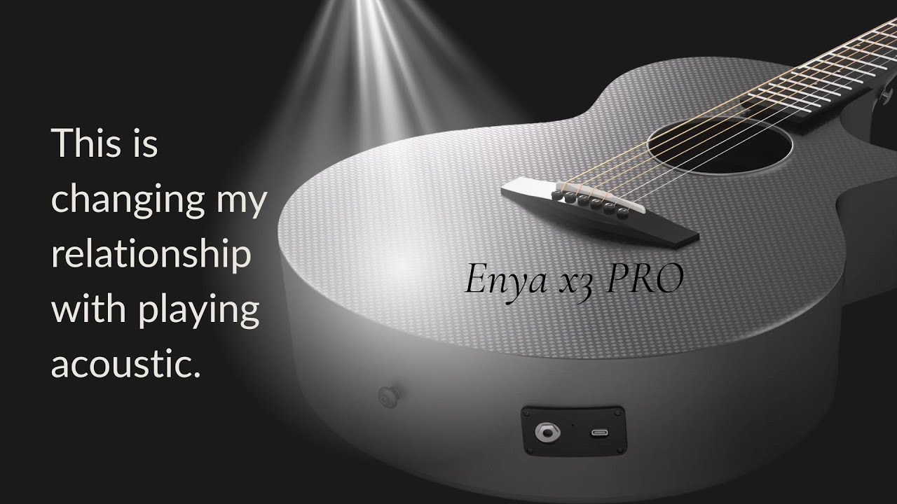 Enya X3 Pro Carbon Fiber Acoustic (with onboard effects!!) - YouTube
