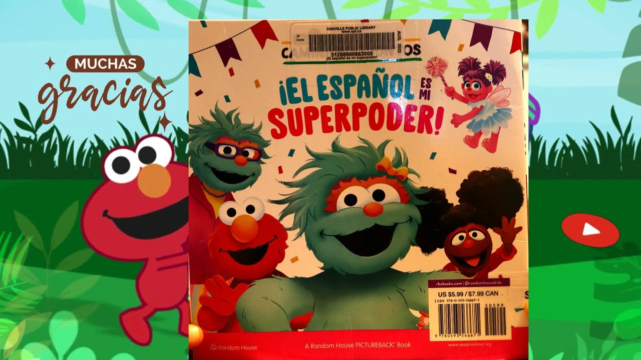 Spanish is my superpower! (Spanish Ed.) #sesamestreet - YouTube