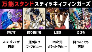 ジョジョ5部】四次元ポケット？通りぬけフープ？スティッキー