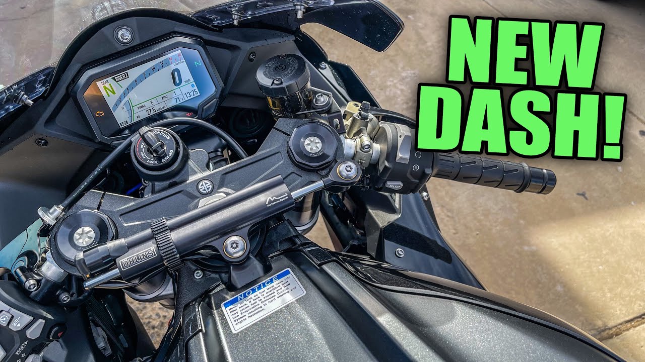 2021 ZX10R NEW TFT Dash Display All Options & Features Explained