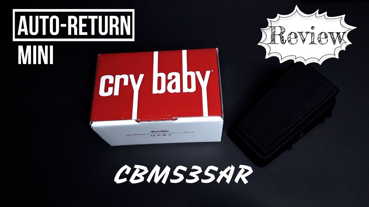 Crybaby Auto Return Wah Pedal CBM535AR - YouTube