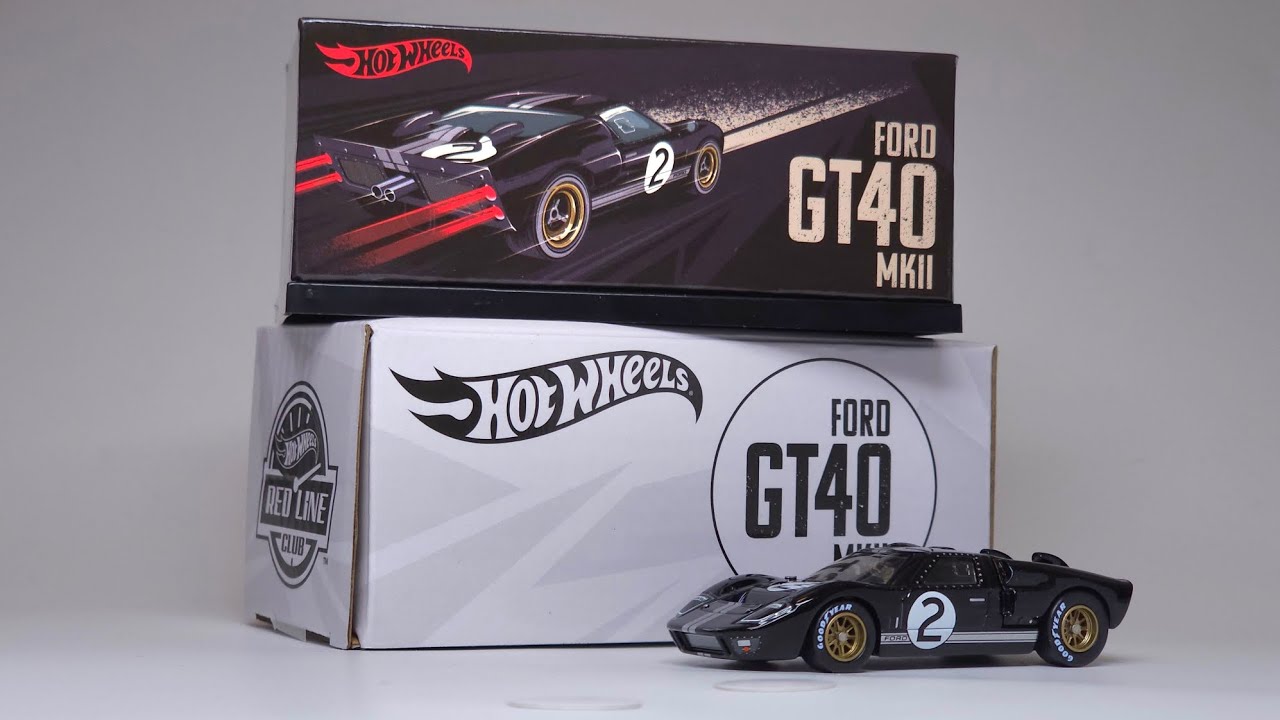 Unboxing & Review: Hot Wheels RLC Ford GT40 Mk II - YouTube