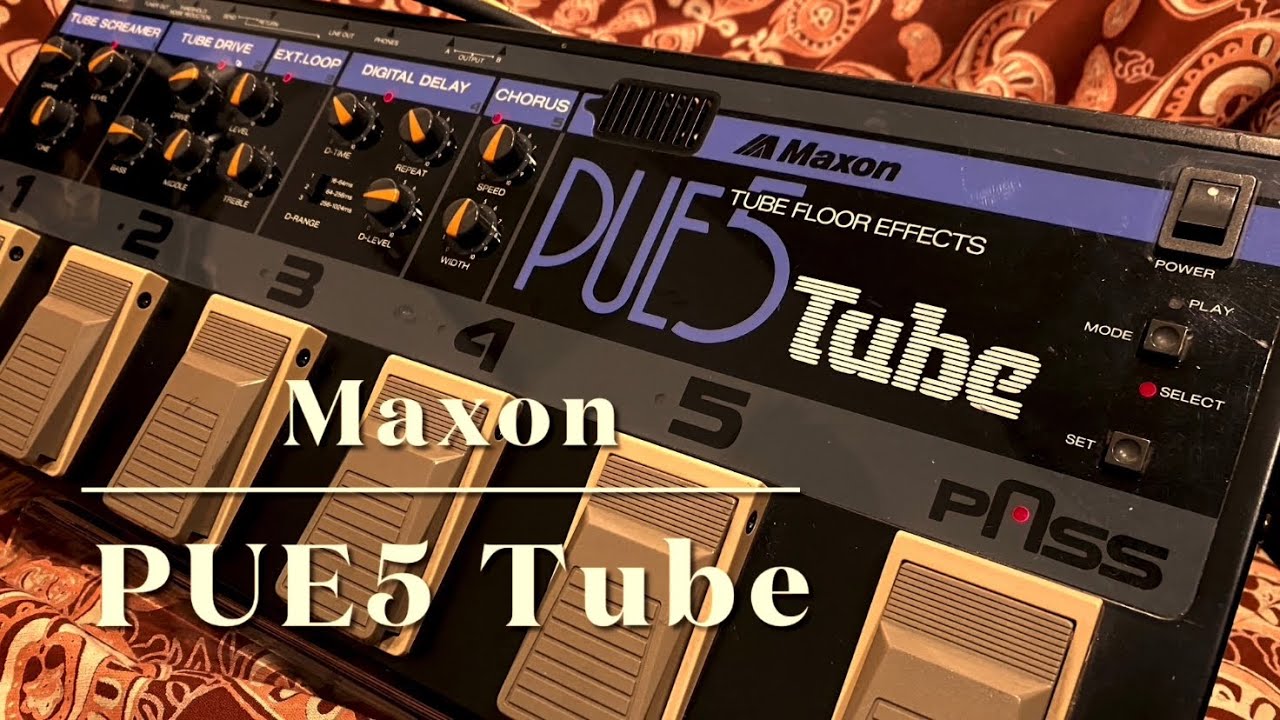 Maxon PUE5 Tube (Tube Screamer) - YouTube