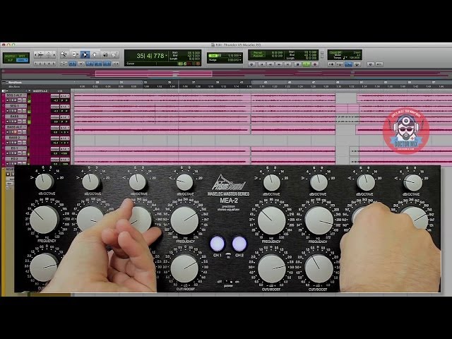 Prism Sound Maselec MEA-2 Mastering Equalizer - YouTube