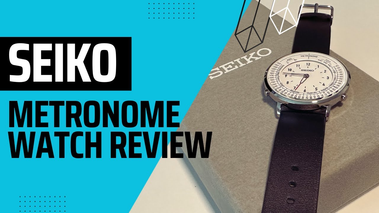 Seiko SMW006A Metronome Quartz Watch Unboxing and Review - The