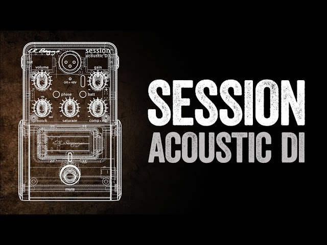 Introducing the LR Baggs Session Acoustic DI - YouTube