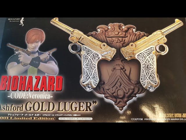 Resident Evil Code Veronica Ashford Gold Luger review biohazard