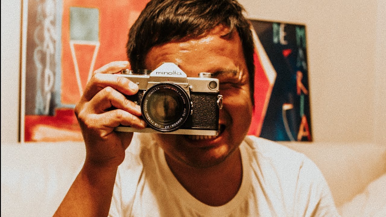 フィルムカメラを買ったどー！【minolta sr-7】 - YouTube