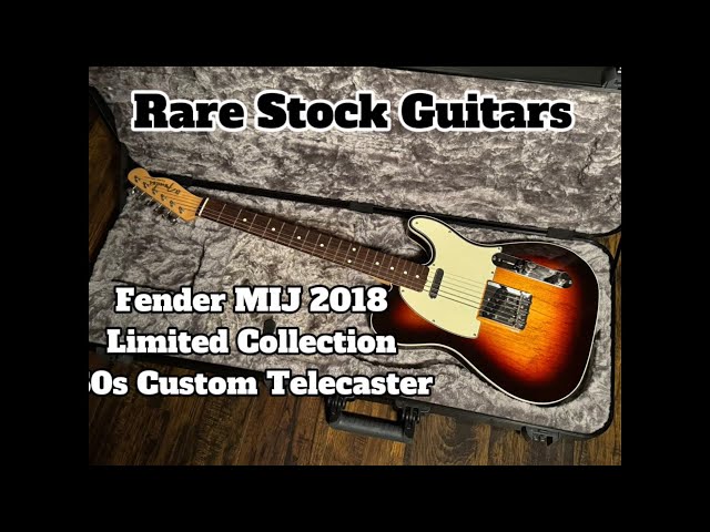 Fender MIJ 2018 Limited Collection 60s Custom Telecaster [SOLD