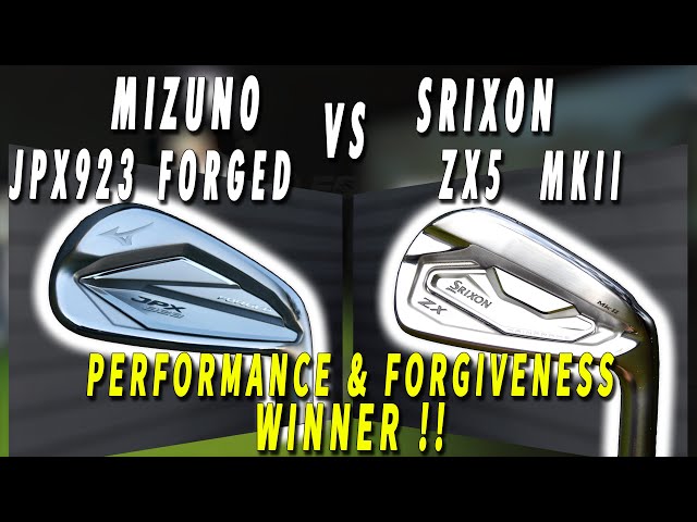 Mizuno JPX923 Forged vs Srixon ZX5 MKII Performance and