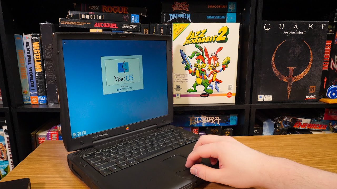 Testing a 1998 Apple Macintosh PowerBook G3 - YouTube