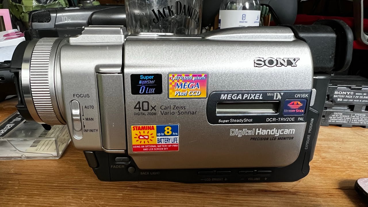 Sony DCR-TRV20 Test Video (new capture camera) - YouTube