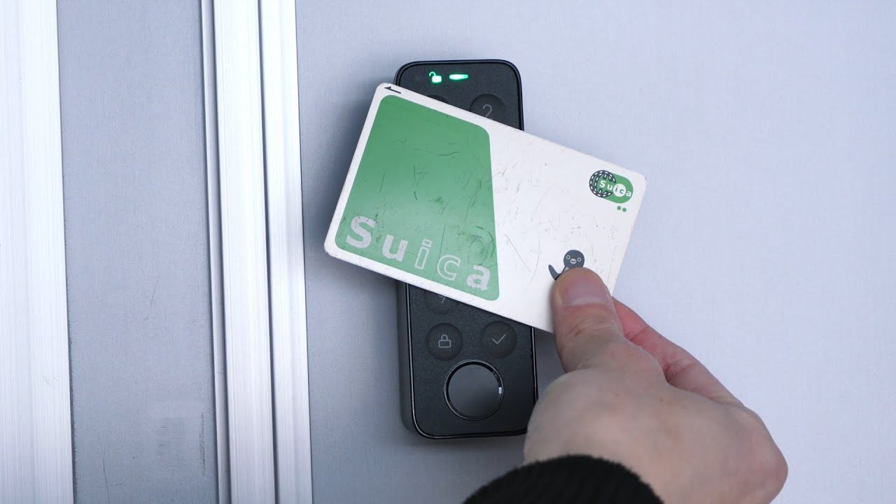 Suica解錠に対応したSwitchBotの「新型指紋認証パッド」と爆速解錠の