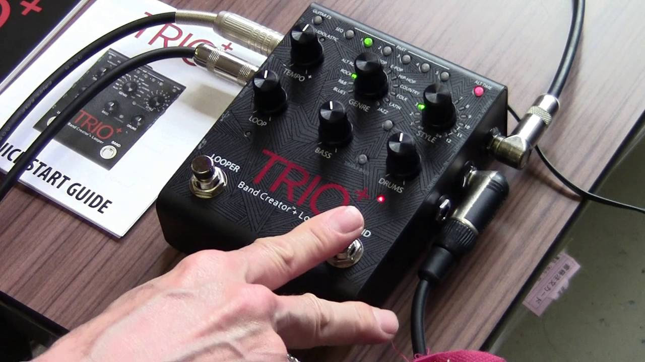 DigiTech TRIO+ なんちゃってデモ(笑) - YouTube