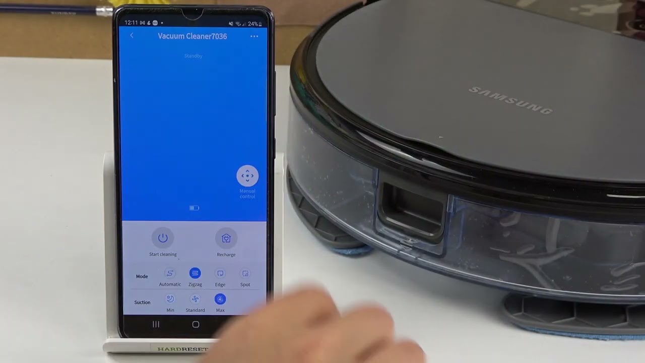 How to Factory Reset SAMSUNG POWERbot Robot Vacuum - Restore