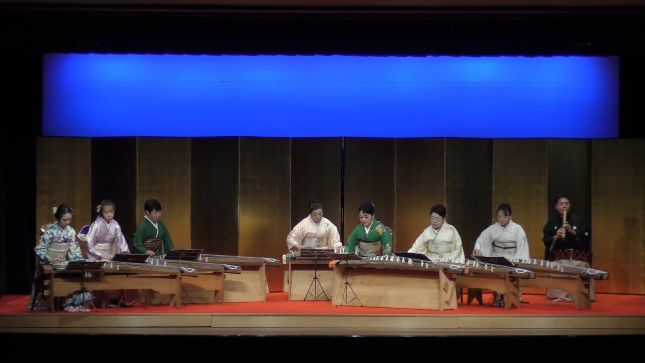 水面のスピカ」舛田路山作曲 - Koto & Shakuhachi - YouTube