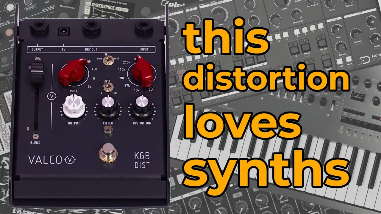 Valco FX KGB Dist - Synth, Drum Machine and Sampler Distortion