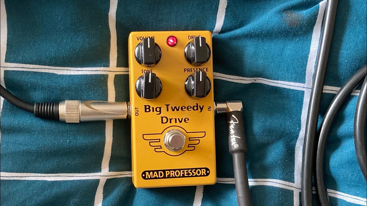 Mad Professor Big Tweedy Drive Guitar Effect Pedal (Like and