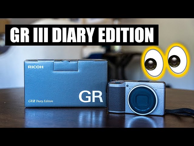 Unboxing the Ricoh GR III Diary Edition: First Look and Initial