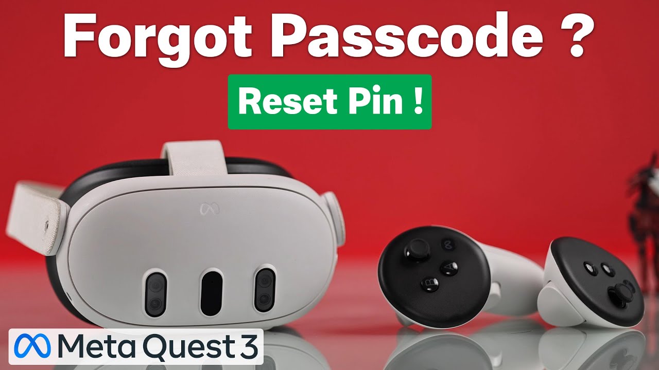 How To Reset Meta Quest 3 Pin Code! - YouTube