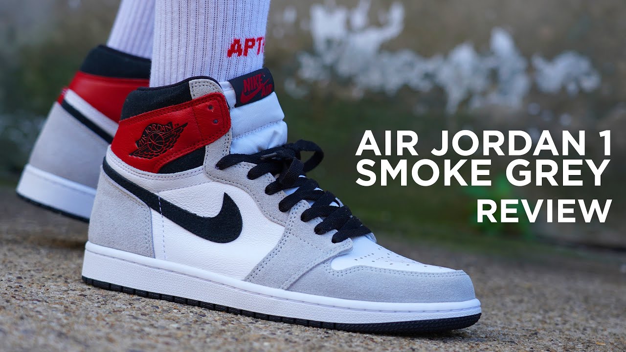 Air Jordan 1 Smoke Grey REVIEW & GIVEAWAY! - YouTube