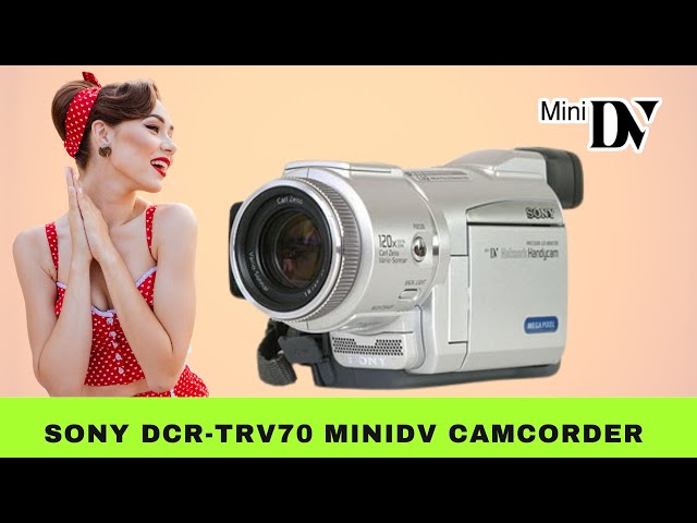 Sony DCR -TRV70 MiniDV Camcorder : Specs and Features - YouTube
