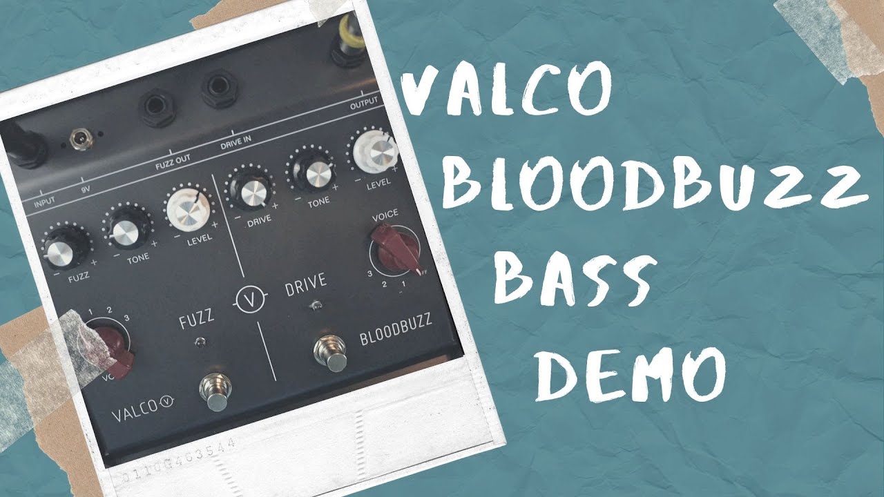 Valco BloodBuzz by Eastwood Guitars Bass Demo and Review - YouTube